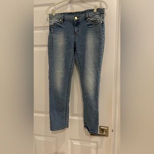 Tory Birch Jeans Cropped Slouchy Slim